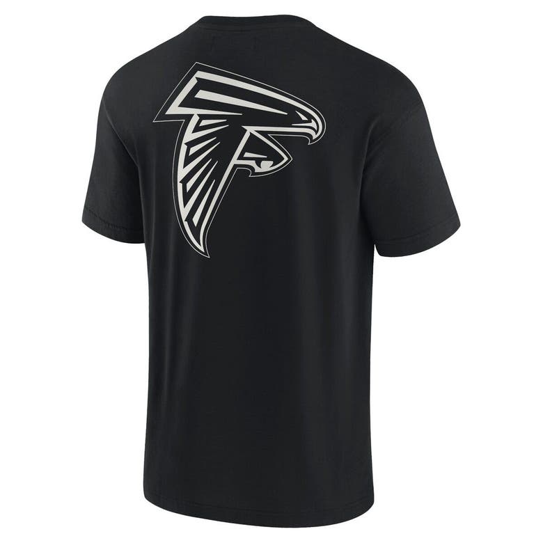 Shop Fanatics Signature Unisex  Black Atlanta Falcons Elements Super Soft Short Sleeve T-shirt