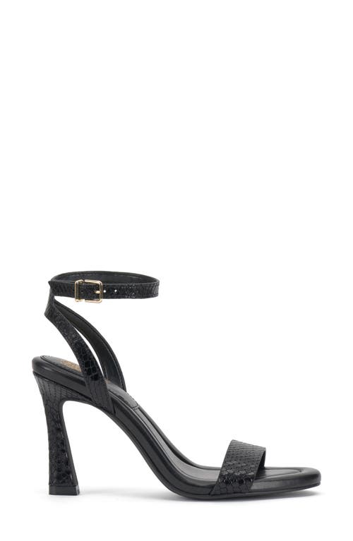 Shop Vince Camuto Penelopy Ankle Strap Sandal In Black Snagla
