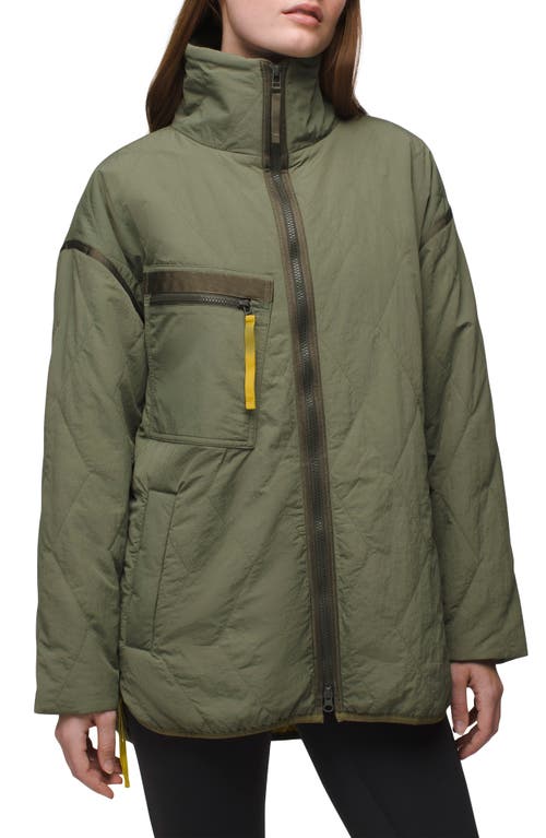 PRANA PRANA ENCINITAS WATER REPELLENT QUILTED FIELD COAT 