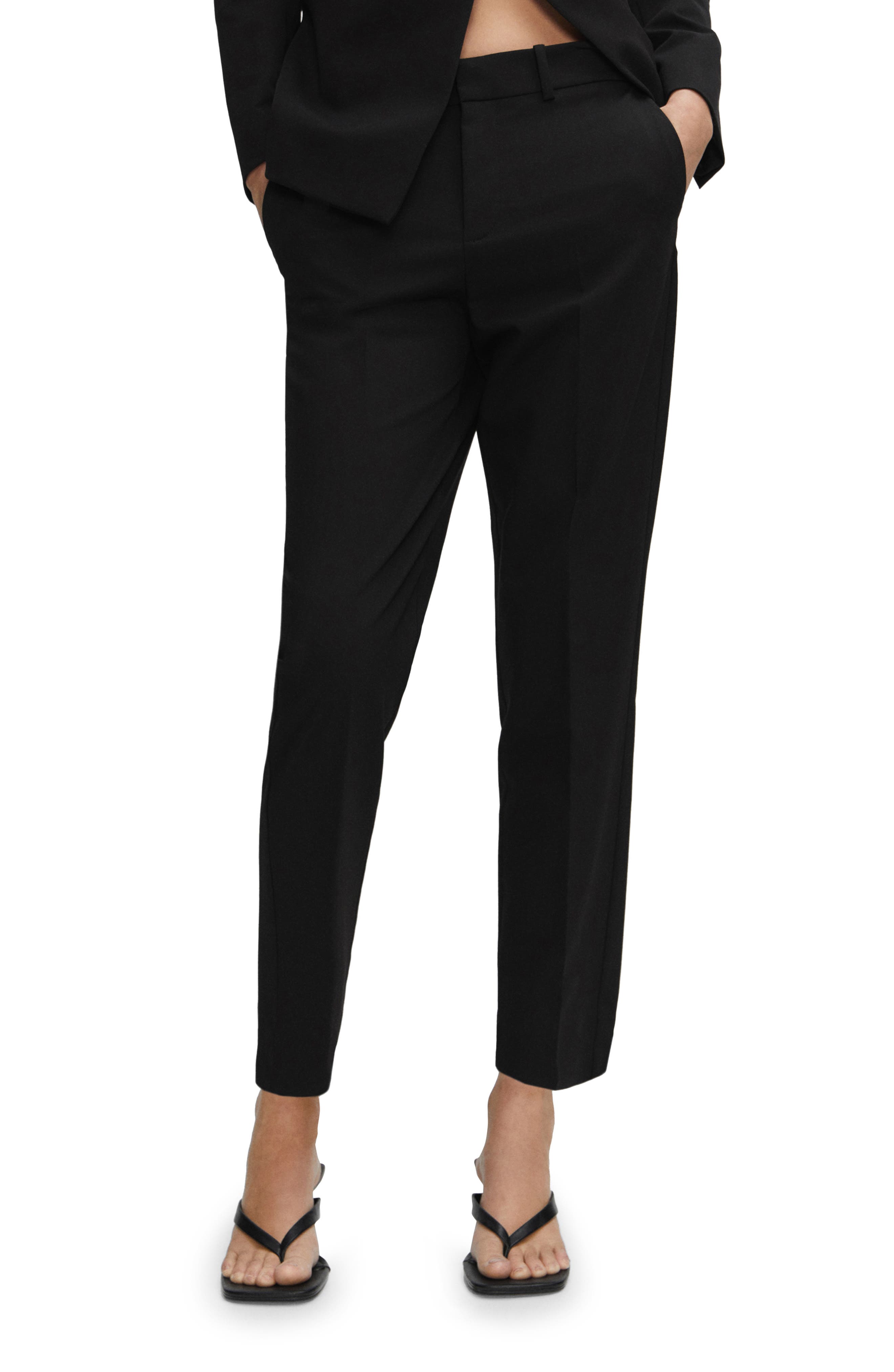 dkny foundation slim ankle pants
