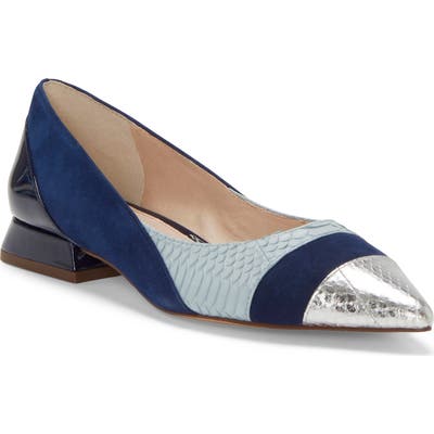 Louise Et Cie Carwyn Skimmer Flat- Blue