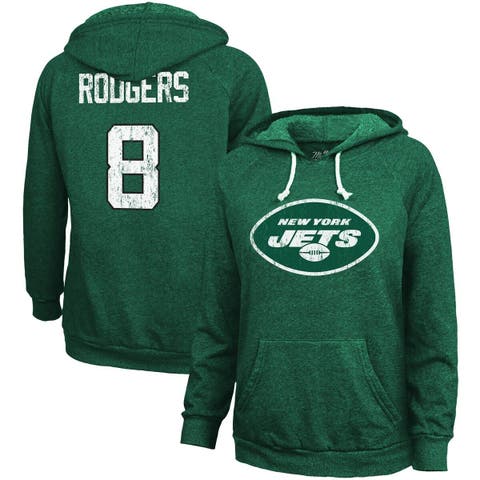 Women's G-III 4Her by Carl Banks Green New York Jets Comfy Cord Pullover  Sweatshirt