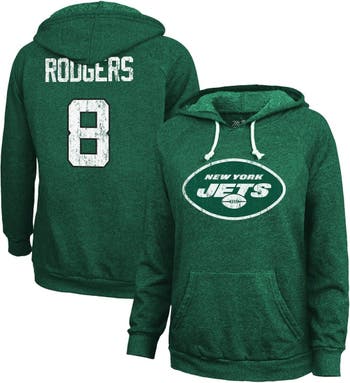 Women's New York Jets Aaron Rodgers Nike White Player Name & Number T-Shirt