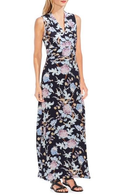 Vince Camuto Dresses POETIC BLOOMS SLEEVELESS MAXI DRESS
