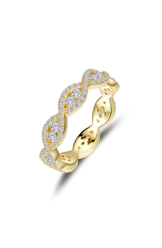 Lafonn Pavé Simulated Diamond Stackable Eternity Ring In Gold