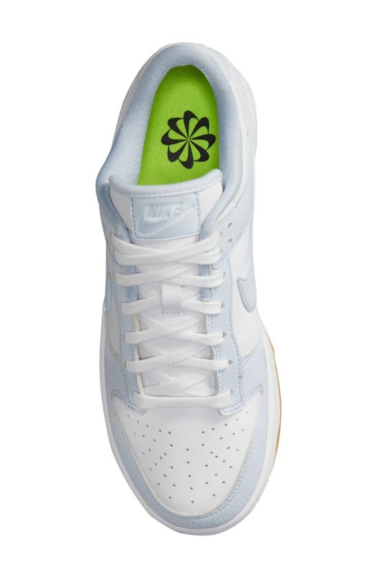 Shop Nike Dunk Low Premium Next Nature Basketball Sneaker In White/ Football Grey/ Brown