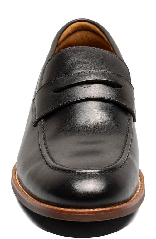 Shop Florsheim Ruvo Moc Toe Penny Loafer In Black