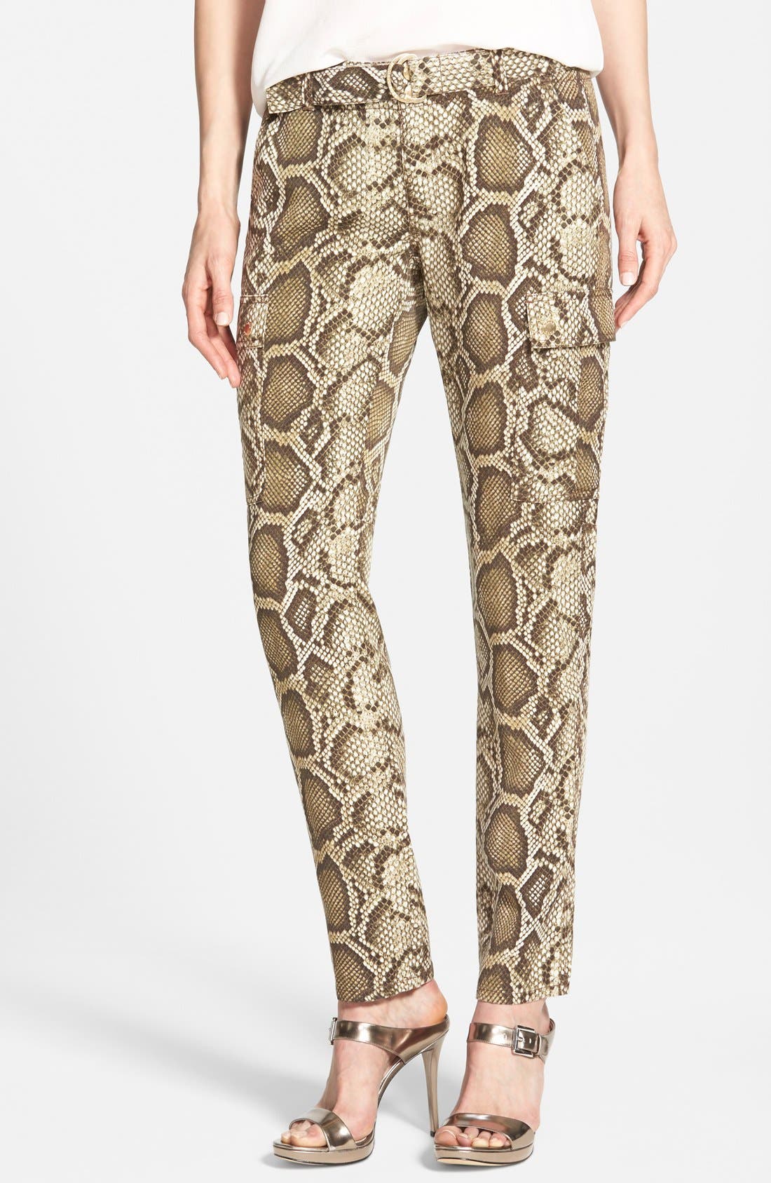 michael kors python pants