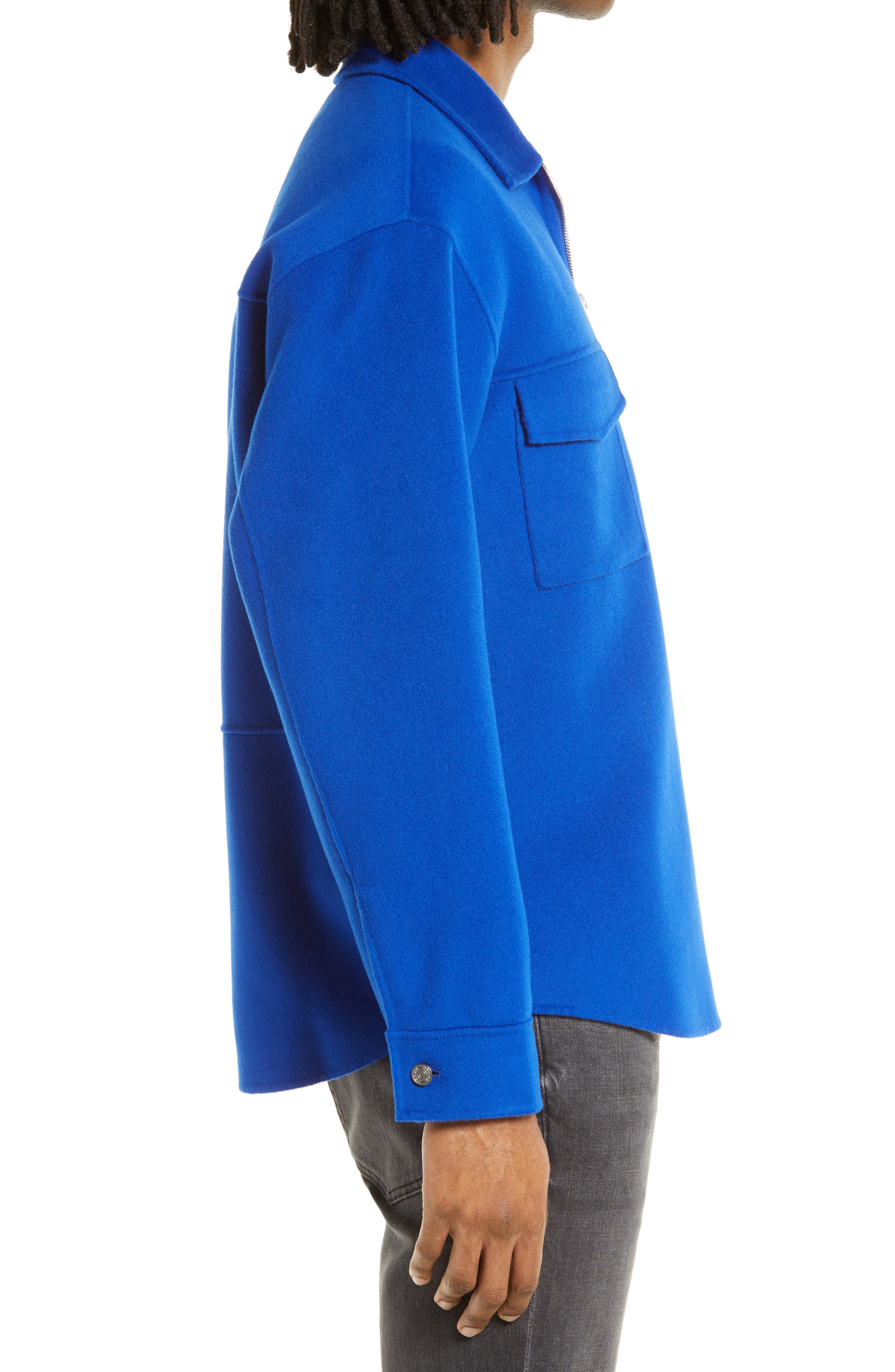 FRAME Wool Blend Double Face Shirt 