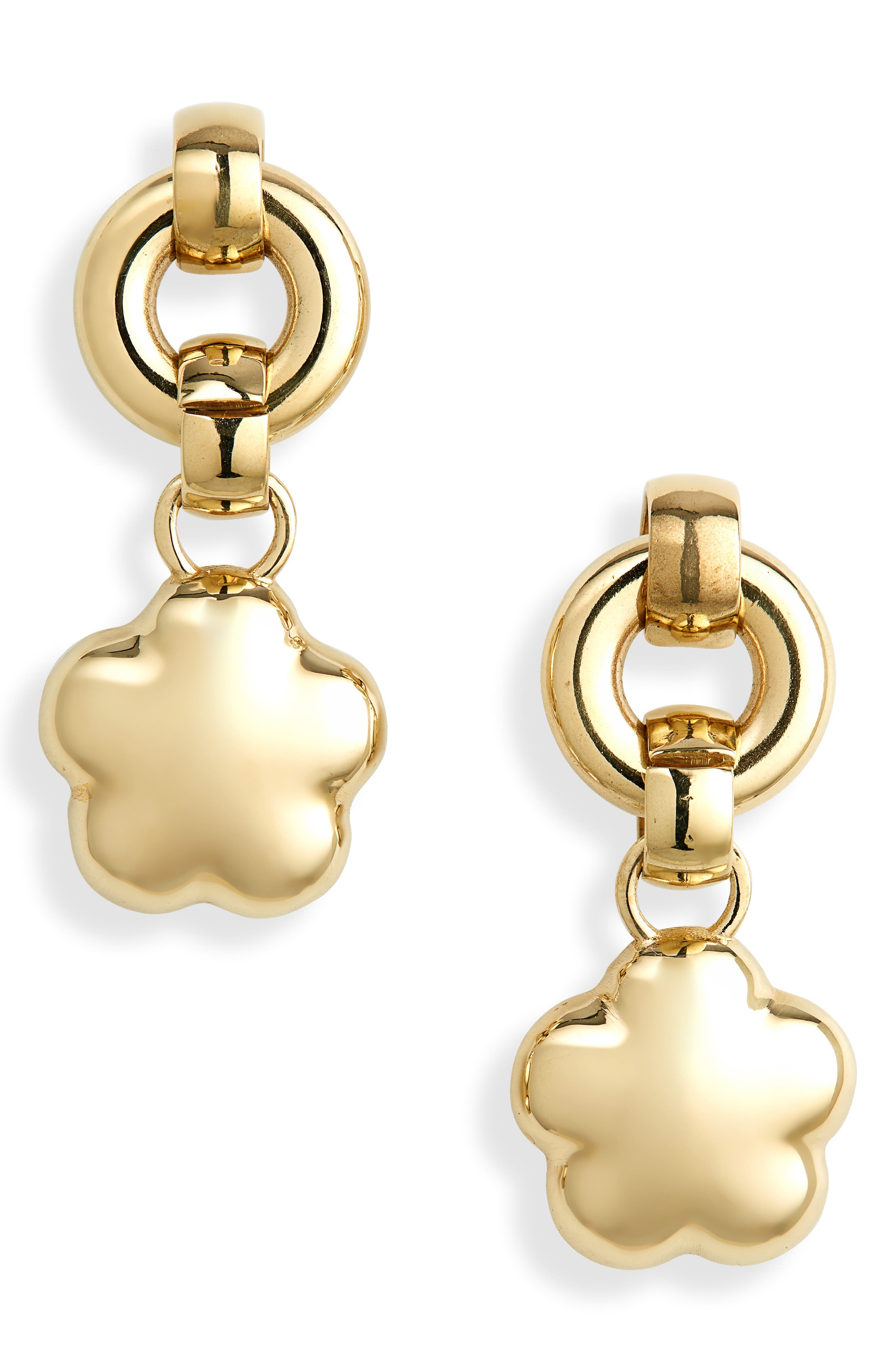 Laura Lombardi Fiorella Drop Earrings in 14Kt Gold Plated at Nordstrom