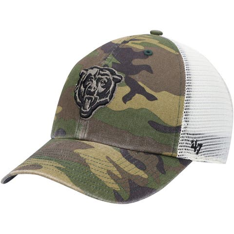 Men's '47 Camo Buffalo Bills Branson Clean Up Trucker Hat