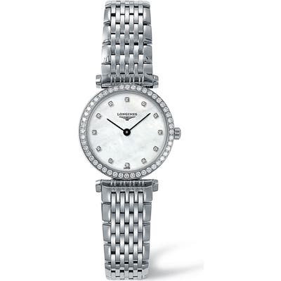 Longines La Grande Classique De Longines Diamond Bracelet Watch, 2m