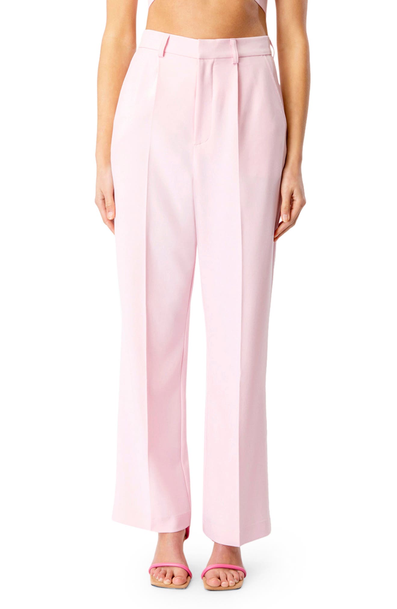 pink dress pants womens