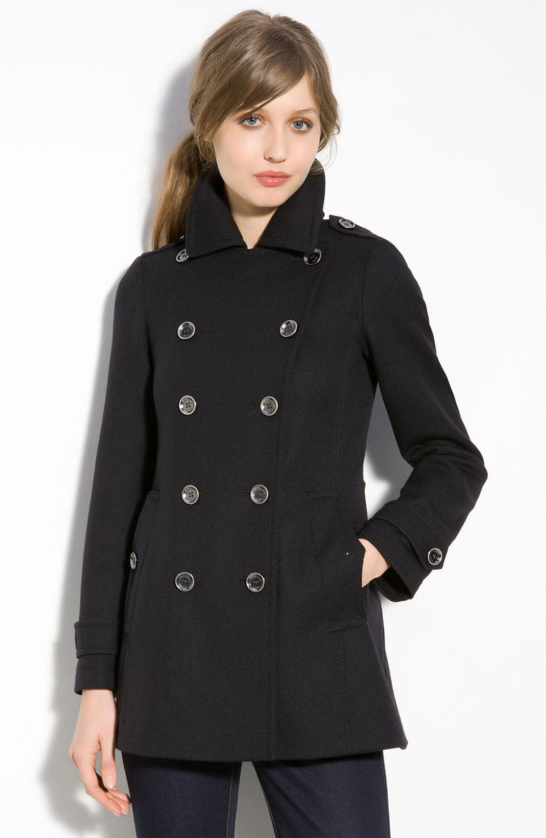 Burberry Brit Double Breasted Coat | Nordstrom