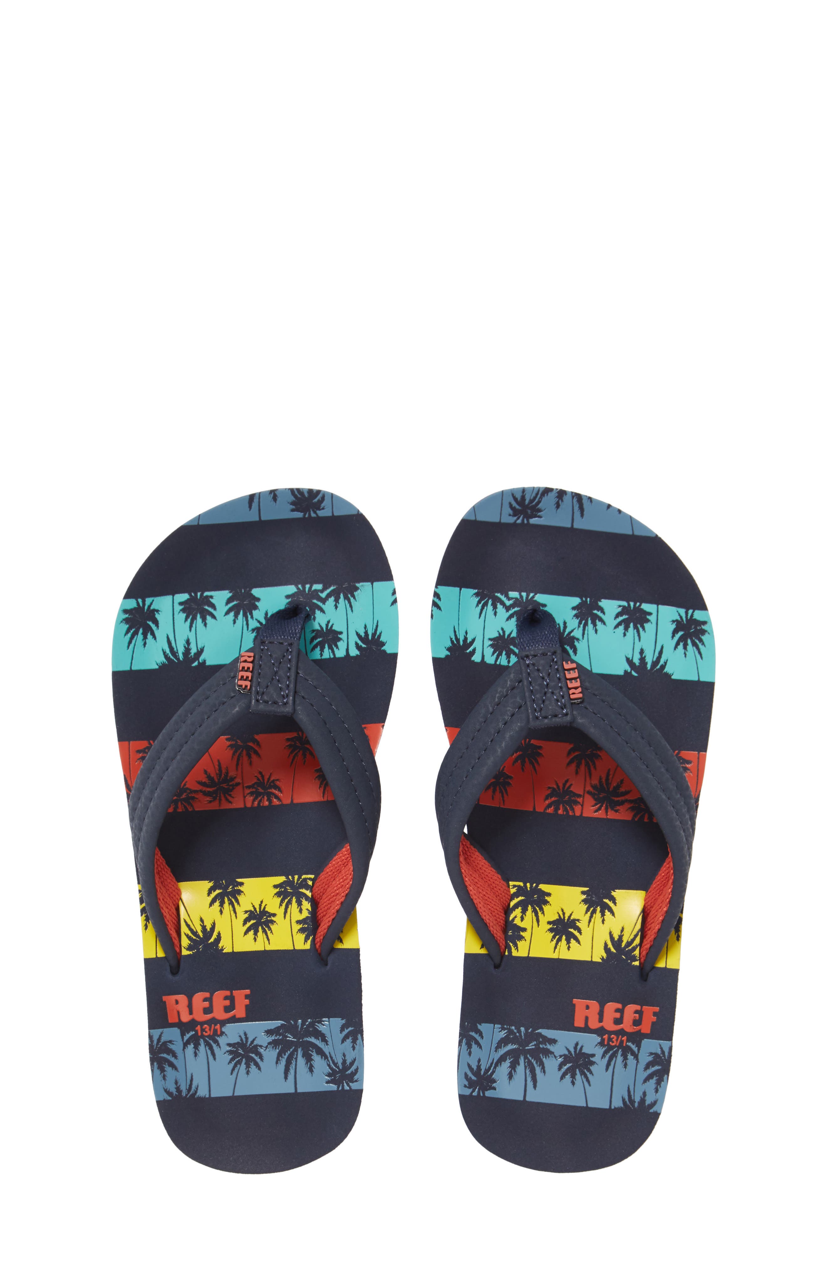 reef quilted flip flops