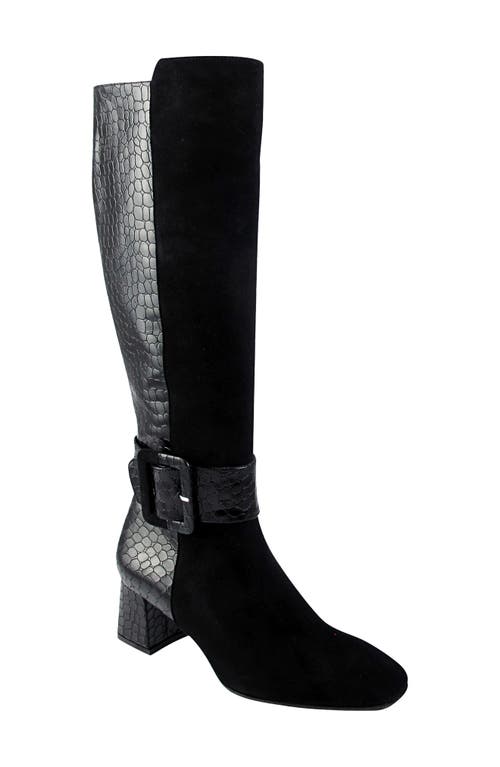 Ron White Loris Weatherproof Knee High Boot in Onyx at Nordstrom, Size 7Us