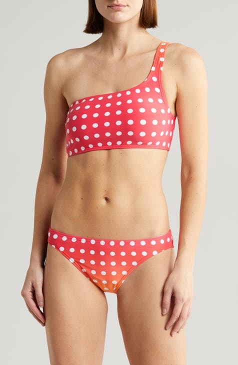 VINCE CAMUTO XS bikini swimsuit bathing suit lilac ruffled off-shoulde –  Jenifers Designer Closet