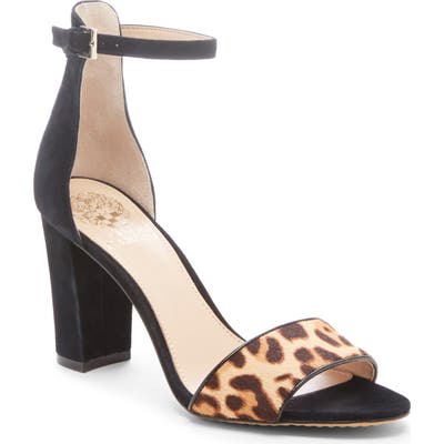 Vince Camuto Corlina Ankle Strap Sandal- Black (Nordstrom Exclusive)