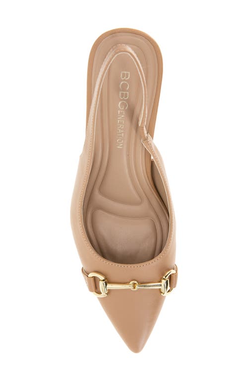 Bcbgeneration Glastin Slingback Pump In Tan
