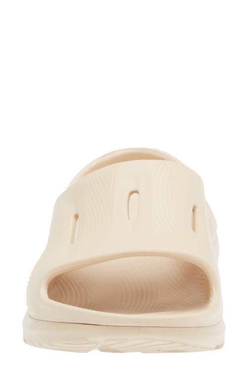 Hoka Gender Inclusive Ora Recovery Slide 3 Sandal In Neutral