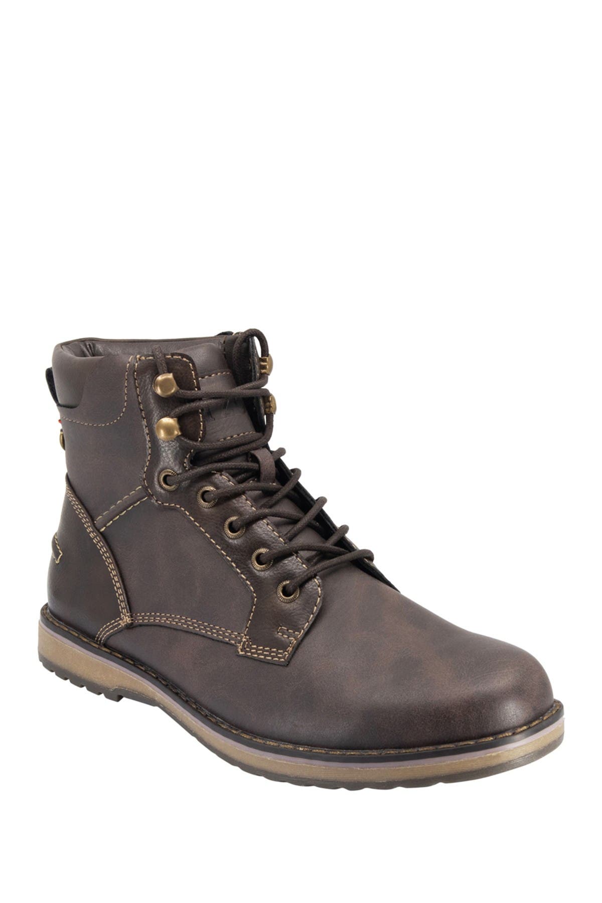 Izod Lonnie Lace-up Boot In Gaucho