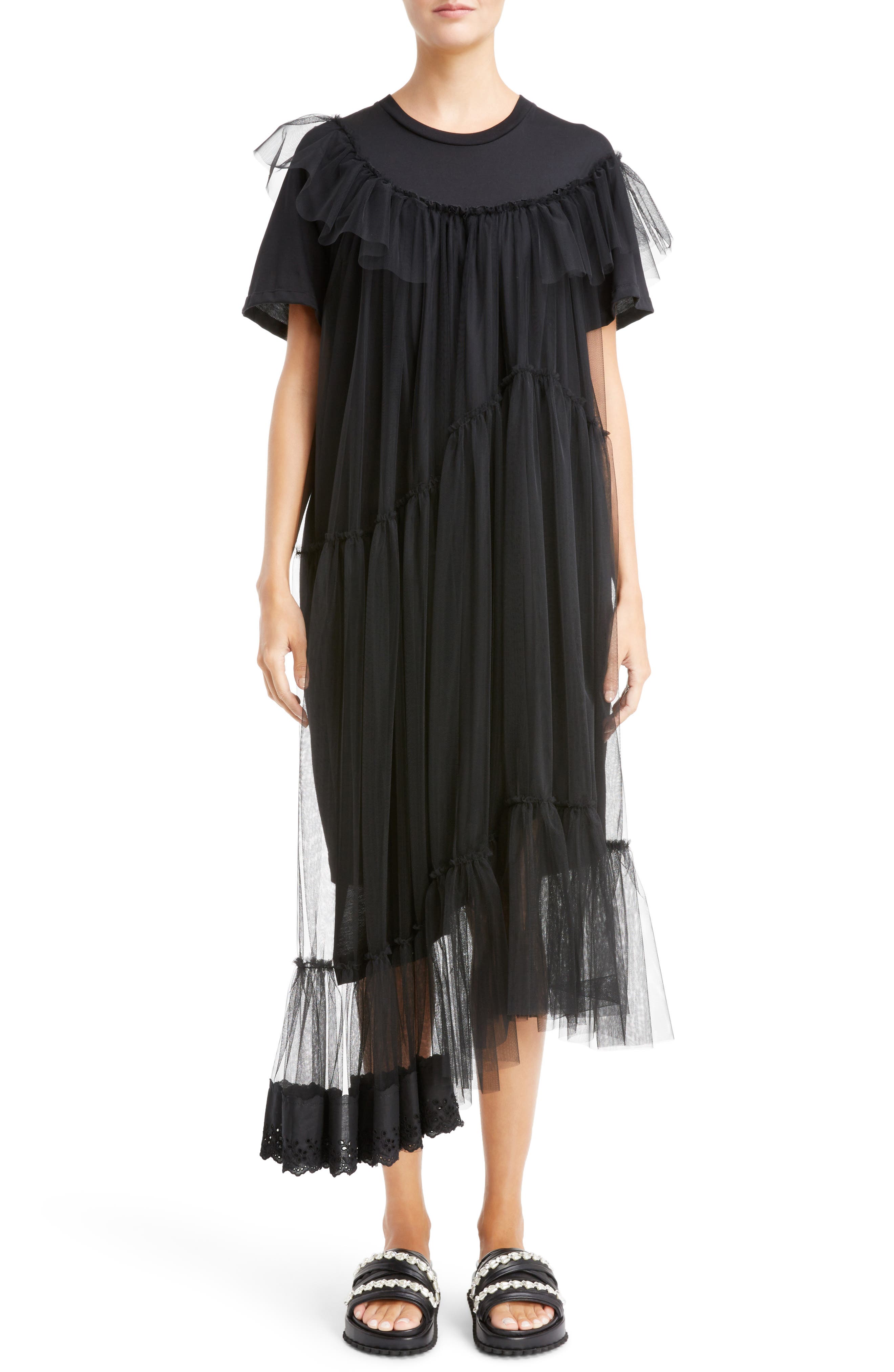 tulle t shirt dress