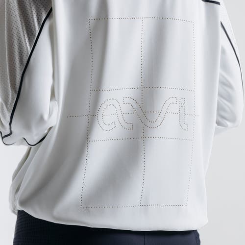 Avi Pace Jacket In White Lotus