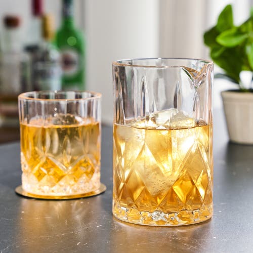 Viski Admiral Crystal Mixing Glass In Clear