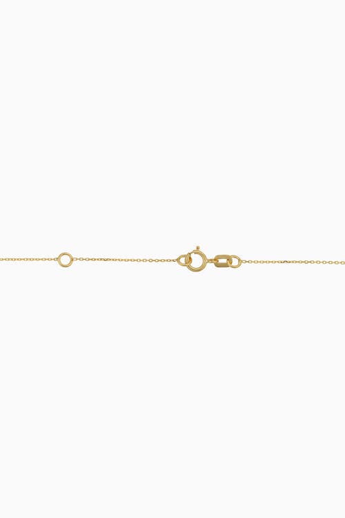 Shop Oradina 14k Yellow Gold Flora Anklet