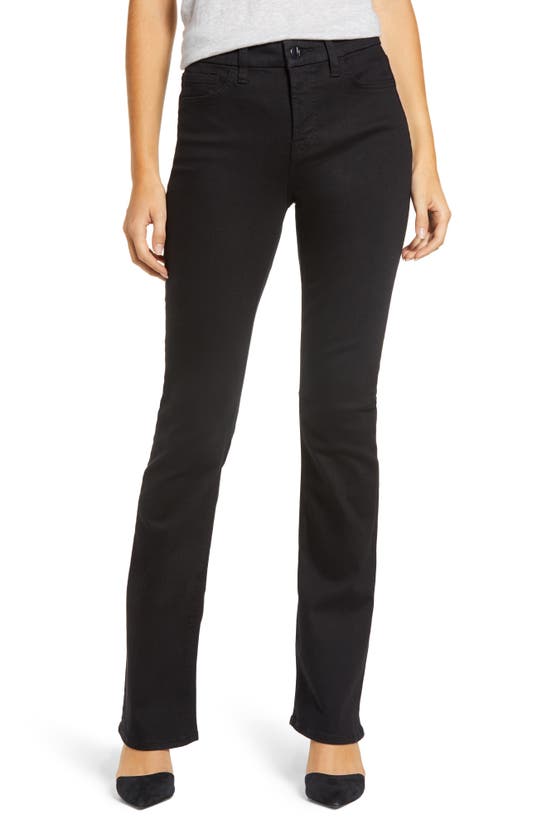 Jen7 By 7 For All Mankind Slim Bootcut Jeans In Classic Black