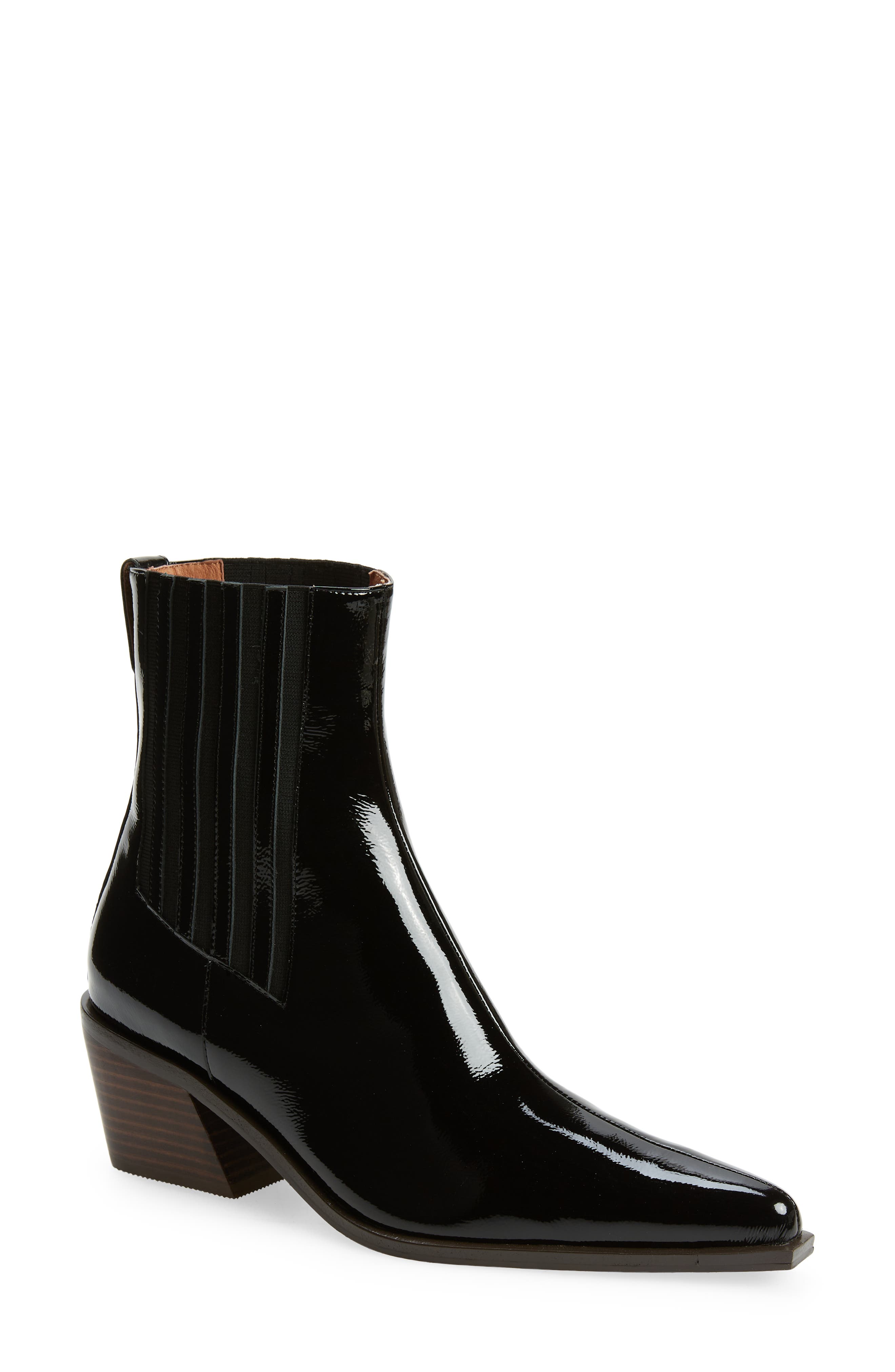 intentionally blank west leather bootie