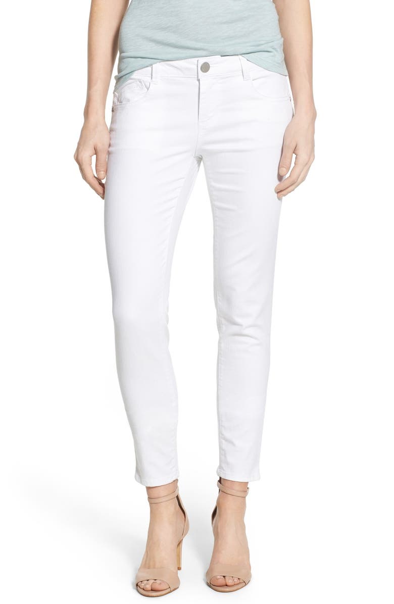 Wit & Wisdom Stretch Skinny Jeans (Optic White) (Nordstrom Exclusive ...
