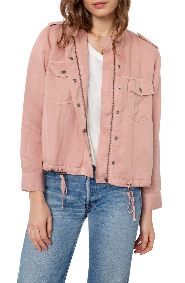 RAILS Collins Military Jacket, Main, color, ROSE DUST