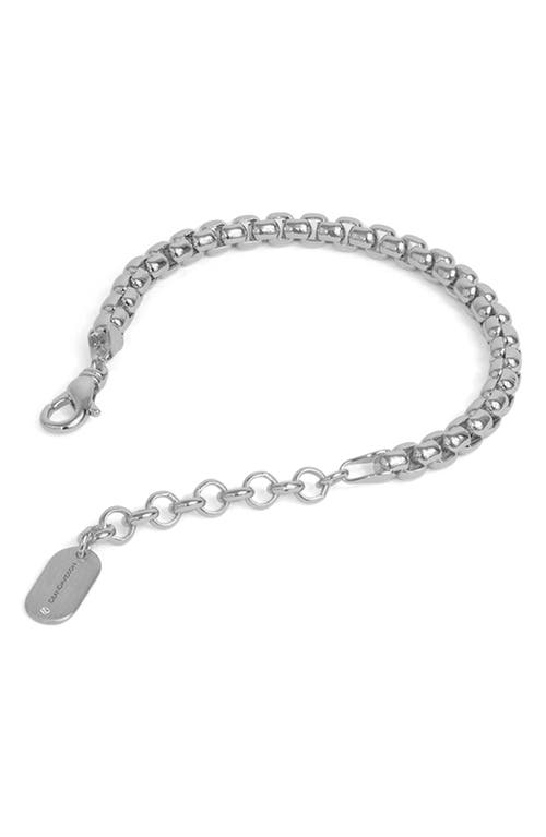 Shop Dean Davidson Softbox Chain Bracelet In Silver