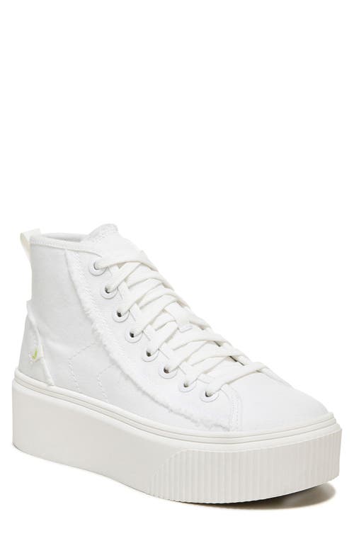 Dr. Scholl's For Now High Top Platform Sneaker in White