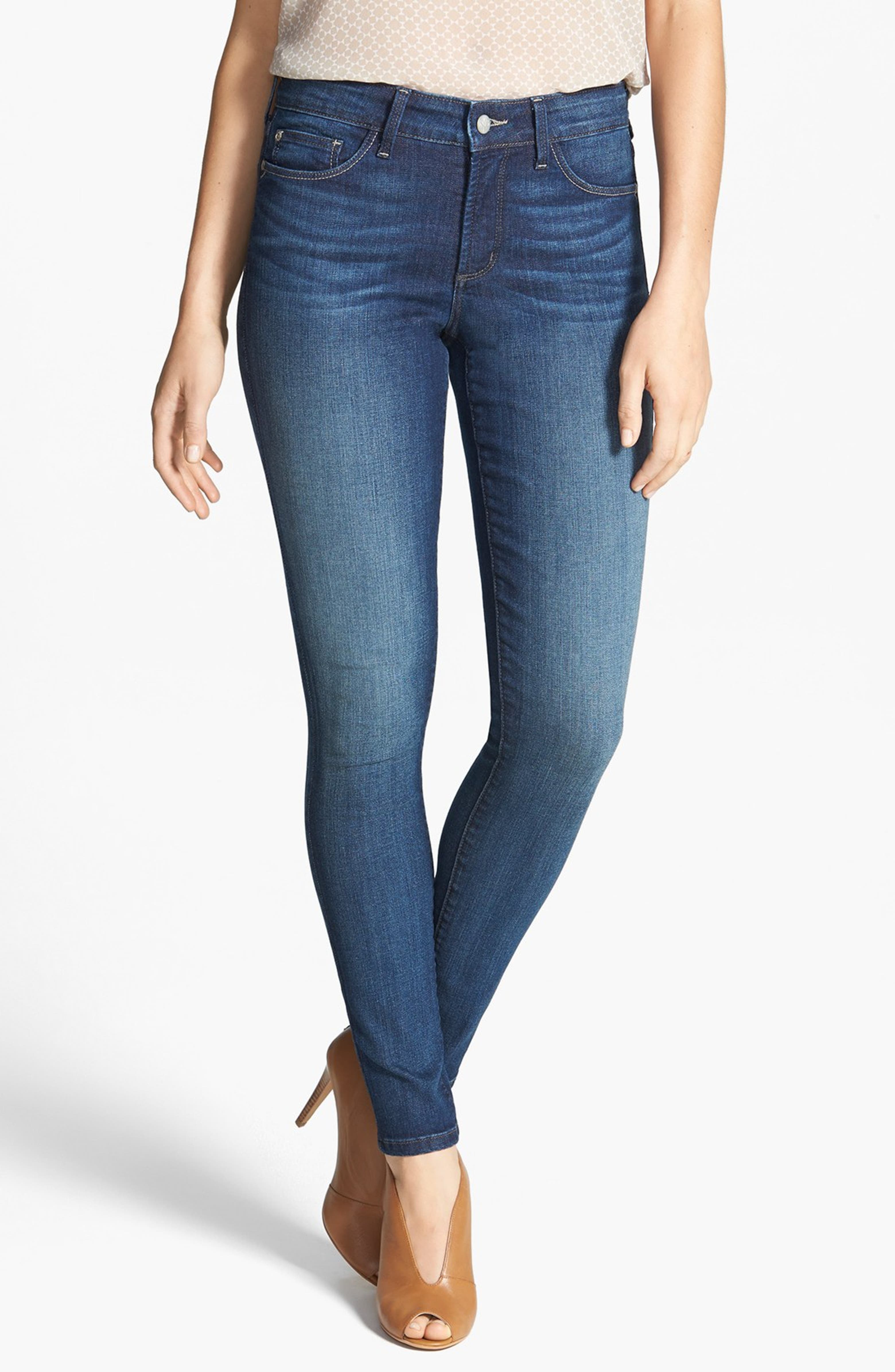 NYDJ 'Ami' Stretch Super Skinny Jeans (Bedford) (Regular & Petite ...