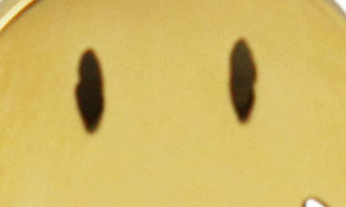 Rebl Smiley Face Stud Earrings In Gold