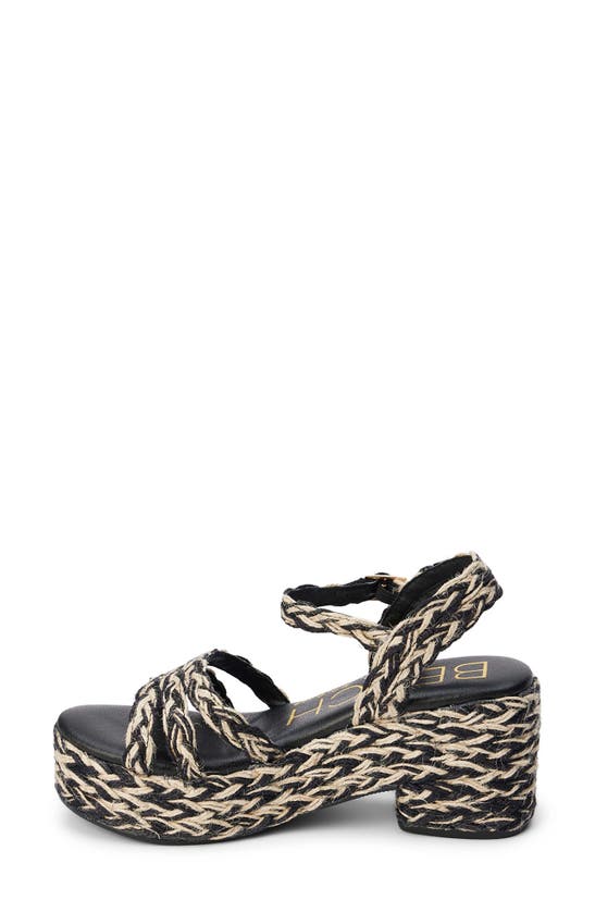 Shop Beach By Matisse Mykonos Platform Sandal In Black