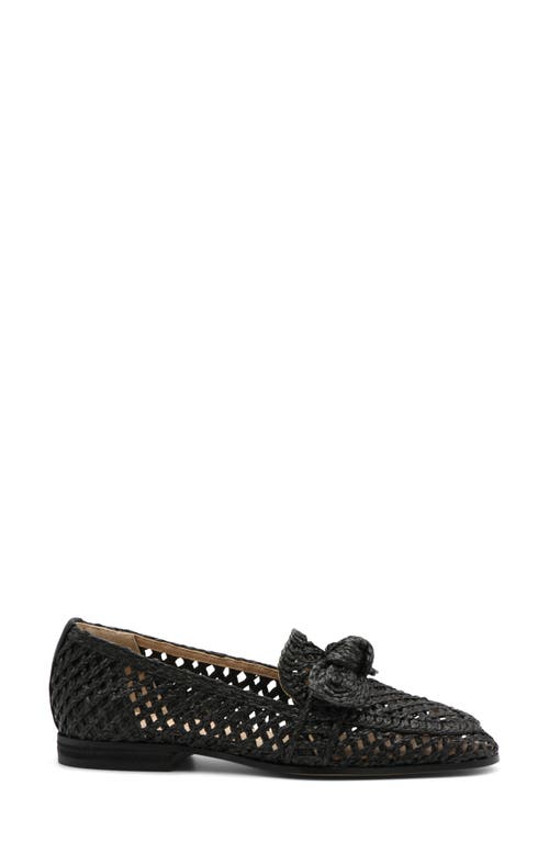 Charles David Finite Water Resistant Raffia Loafer In Black