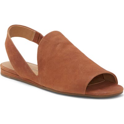 Lucky Brand Georgeta Slingback Flat Sandal- Beige