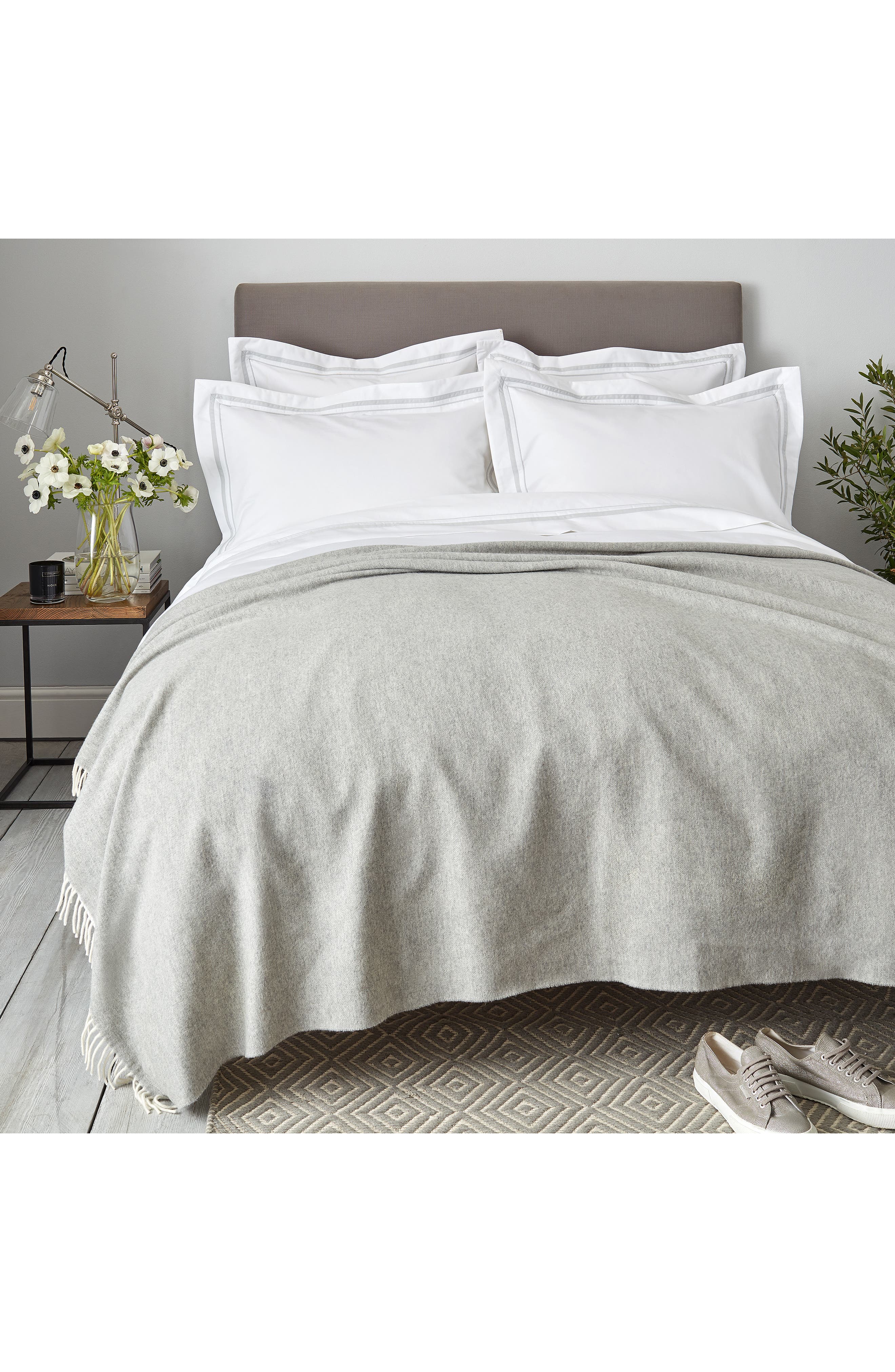 The White Company Luxury Wool & Cashmere Throw Nordstrom