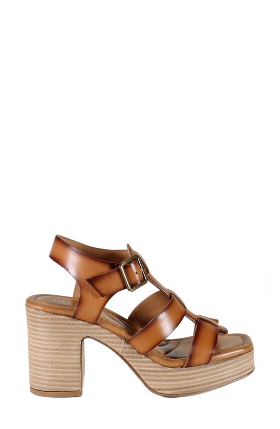 Shop Diba True Angel Food Fisherman Sandal In Cognac