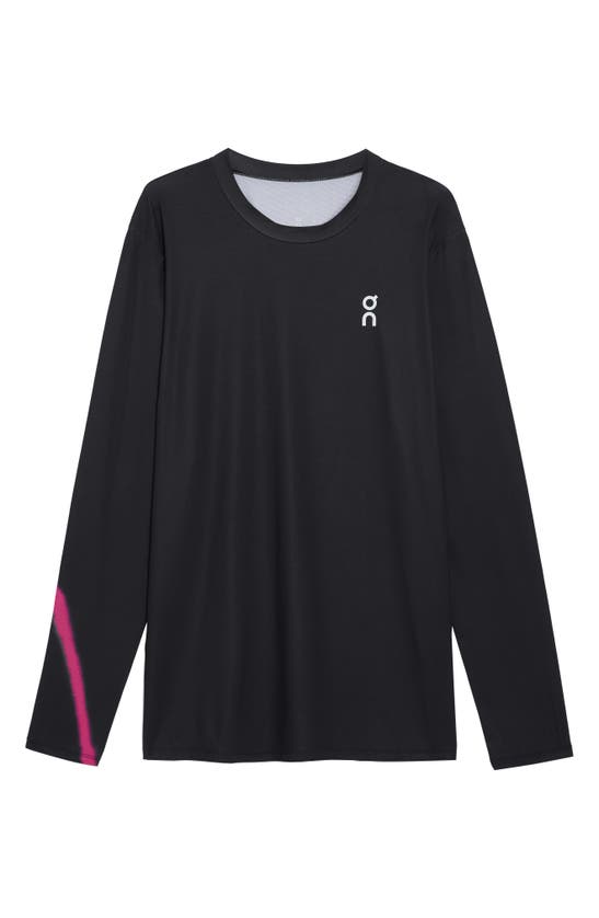 Shop On Court Lg Sleeve Top In Black