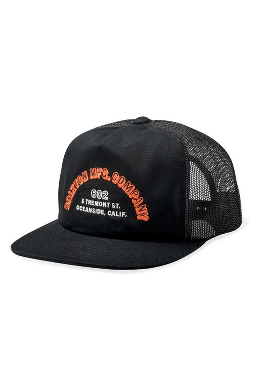 Brixton Haven HP Trucker Hat in Black/Black at Nordstrom