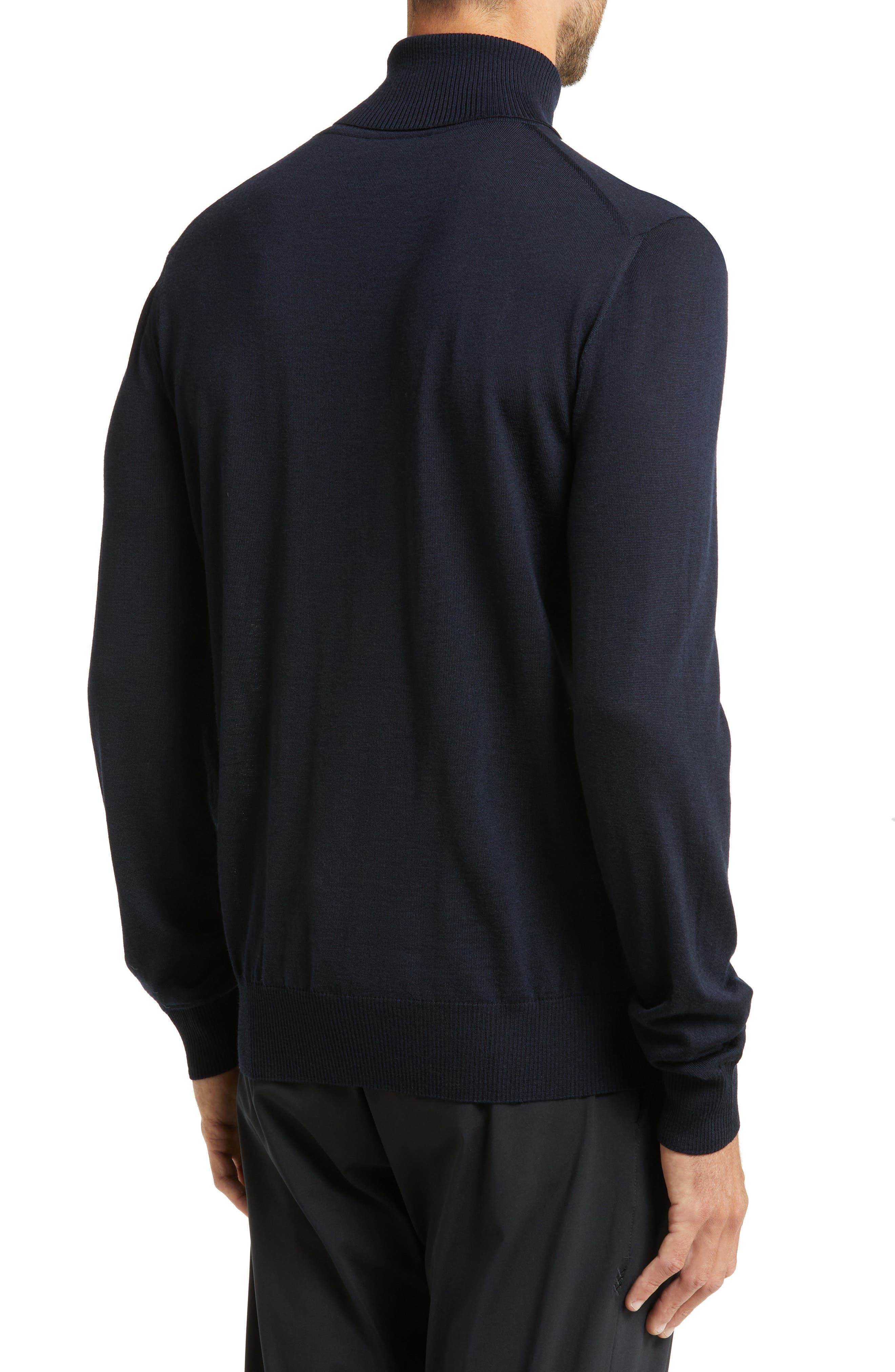 Emporio ARMANI- Wool Pullover- Man- 46 - Blue