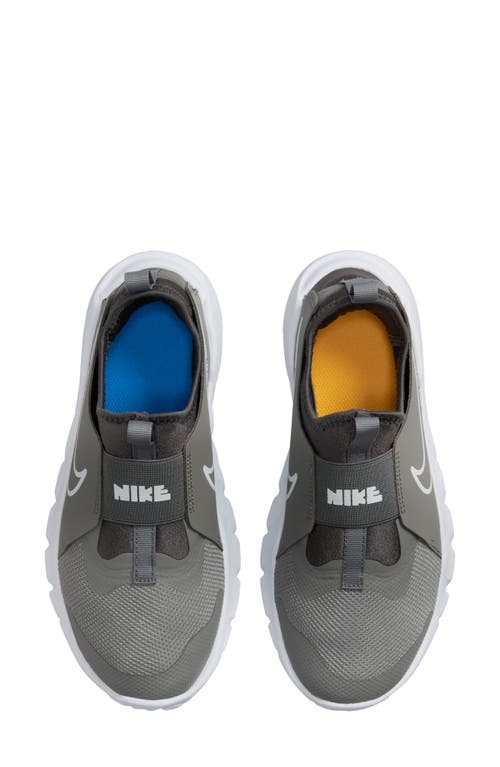 Shop Nike Flex Runner 2 Slip-on Running Shoe In Pewter/white/ash