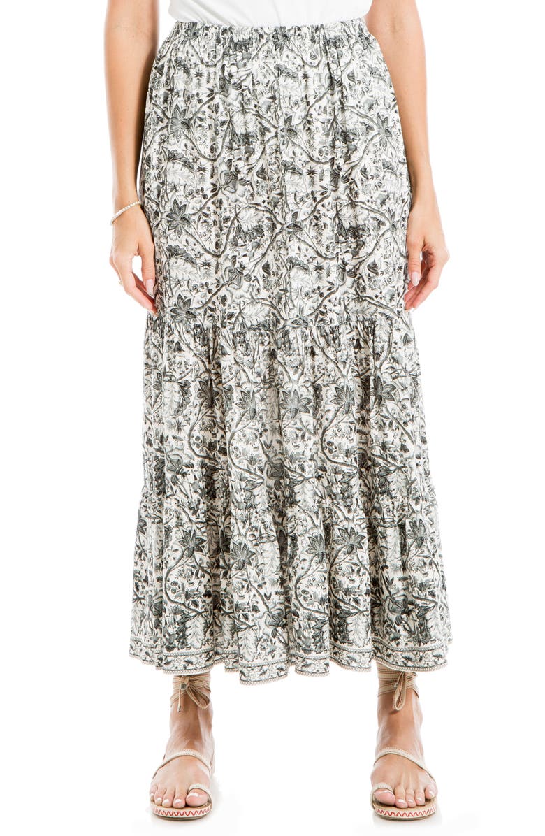 HARVEST TIERED MAXI SKIRT main image 1