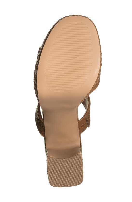Shop Steve Madden Stance Platform Slide Sandal In Cognac