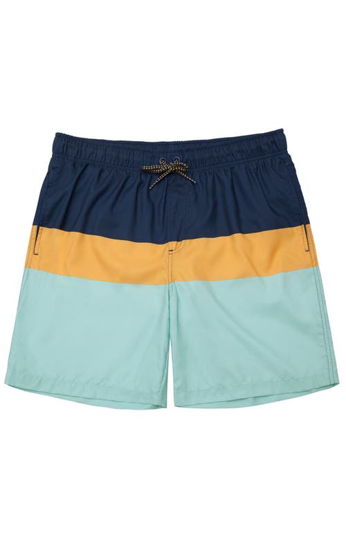 ROKKA&ROLLA ROKKA&ROLLA ALL-DAY COMFORT MESH-LINED SWIM TRUNKS 