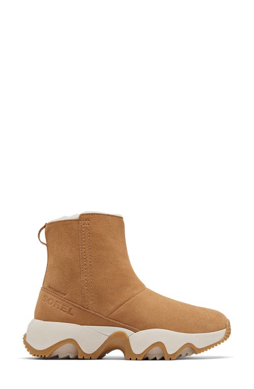 Sorel Kinetic Impact Short Waterproof Boot In Brown